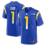 Zennovawear Number 1 Dad Los Angeles Rams Game Jersey - Royal