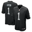 Zennovawear Number 1 Groom Las Vegas Raiders Game Jersey - Black