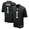 Zennovawear Number 1 Groom Las Vegas Raiders Game Jersey - Black