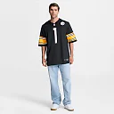 Zennovawear Number 1 Groom Pittsburgh Steelers Game Jersey - Black