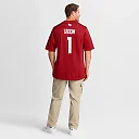 Zennovawear Number 1 Groom Arizona Cardinals Game Jersey - Cardinal
