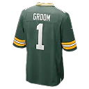 Zennovawear Number 1 Groom Green Bay Packers Game Jersey - Green