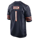Zennovawear Number 1 Groom Chicago Bears Game Jersey - Navy
