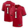 Zennovawear Number 1 Groom Tampa Bay Buccaneers Game Jersey - Red