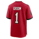 Zennovawear Number 1 Groom Tampa Bay Buccaneers Game Jersey - Red