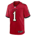 Zennovawear Number 1 Groom Tampa Bay Buccaneers Game Jersey - Red