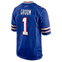 Zennovawear Number 1 Groom Buffalo Bills Game Jersey - Royal