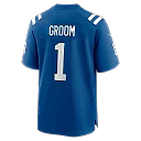 Zennovawear Number 1 Groom Indianapolis Colts Game Jersey - Royal