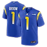 Zennovawear Number 1 Groom Los Angeles Rams Game Jersey - Royal
