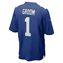Zennovawear Number 1 Groom New York Giants Game Jersey - Royal