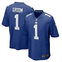 Zennovawear Number 1 Groom New York Giants Game Jersey - Royal