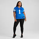 Zennovawear Number 1 Mom Detroit Lions Game Jersey - Blue