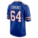 Zennovawear O'Cyrus Torrence Buffalo Bills Home Game Jersey - Royal