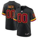 Zennovawear Odafe Oweh Washington Commanders Hail Raiser Alternate Game Jersey - Black