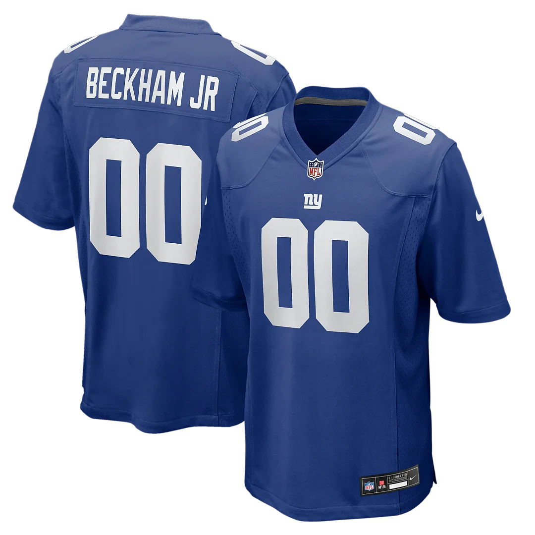 Zennovawear Odell Beckham Jr. New York Giants Team Game Jersey - Royal