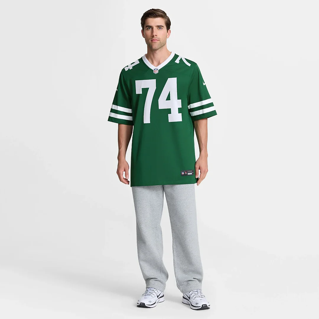 Zennovawear Olu Fashanu New York Jets Player Game Jersey - Gotham Green
