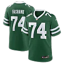 Zennovawear Olu Fashanu New York Jets Player Game Jersey - Gotham Green