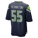 Zennovawear Olu Oluwatimi Seattle Seahawks Team Game Jersey - College Navy