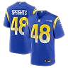 Zennovawear Omar Speights Los Angeles Rams Game Jersey - Royal