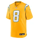 Zennovawear Omarion Hampton Los Angeles Chargers Alternate Charger Power Game Player Jersey - Gold