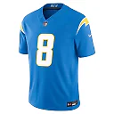 Zennovawear Omarion Hampton Los Angeles Chargers Team Vapor FUSE. Stitched Limited Jersey - Powder Blue