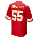 Zennovawear Omarr Norman-Lott Kansas City Chiefs Team Game Jersey - Red