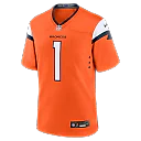 Zennovawear Denver Broncos #1 Dad Game Jersey - Orange