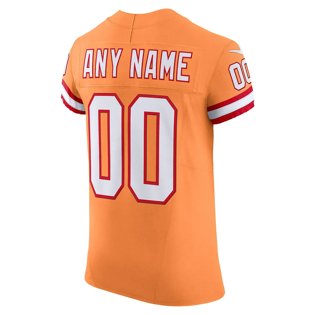 Zennovawear Tampa Bay Buccaneers Vapor FUSE. Elite Custom Jersey - Orange