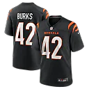 Zennovawear Oren Burks Cincinnati Bengals Team Game Jersey - Black