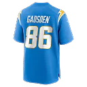 Zennovawear Oronde Gadsden Los Angeles Chargers Team Game Jersey - Powder Blue