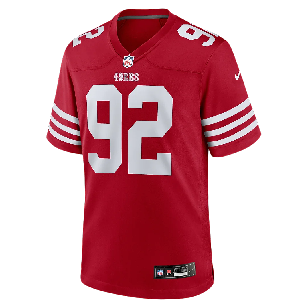Zennovawear Osa Odighizuwa San Francisco 49ers Team Game Jersey - Scarlet