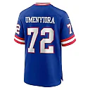 Zennovawear Osi Umenyiora New York Giants Retired Player Alternate Game Jersey - Royal
