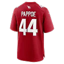 Zennovawear Owen Pappoe Arizona Cardinals Team Game Jersey - Cardinal