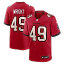 Zennovawear Owen Wright Tampa Bay Buccaneers Team Game Jersey - Red
