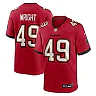 Zennovawear Owen Wright Tampa Bay Buccaneers Team Game Jersey - Red