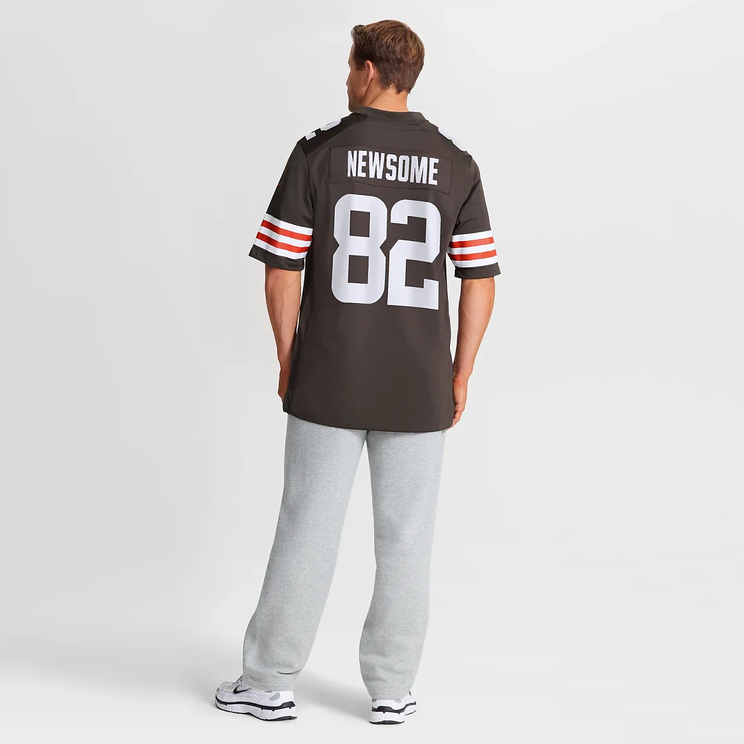 Zennovawear Ozzie Newsome Cleveland Browns Game Retired Player Jersey - Brown