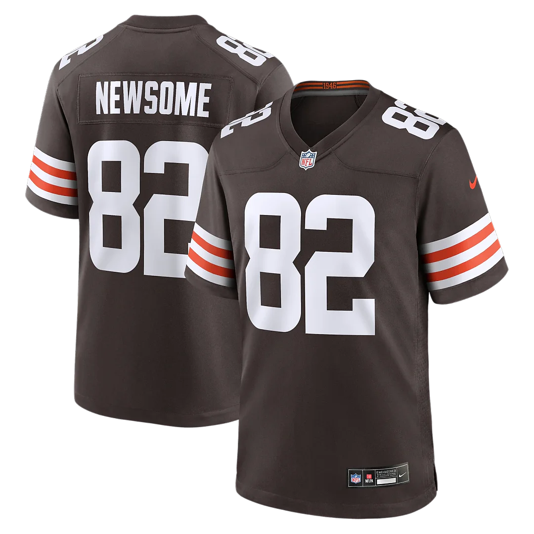 Zennovawear Ozzie Newsome Cleveland Browns Game Retired Player Jersey - Brown