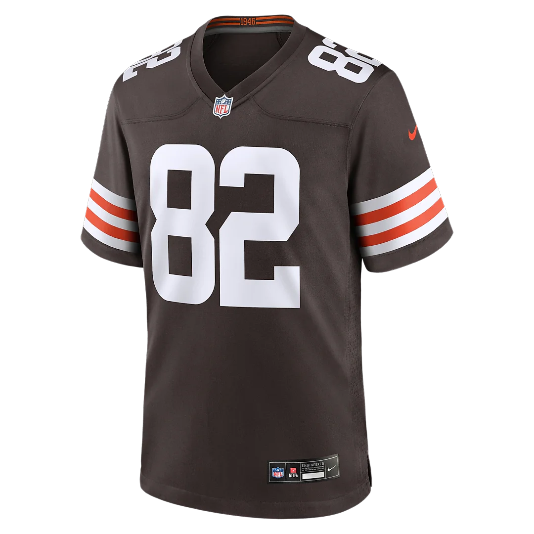 Zennovawear Ozzie Newsome Cleveland Browns Game Retired Player Jersey - Brown