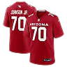 Zennovawear Paris Johnson Jr. Arizona Cardinals Game Jersey - Cardinal