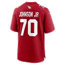 Zennovawear Paris Johnson Jr. Arizona Cardinals Game Jersey - Cardinal