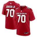 Zennovawear Paris Johnson Jr. Arizona Cardinals Game Jersey - Cardinal