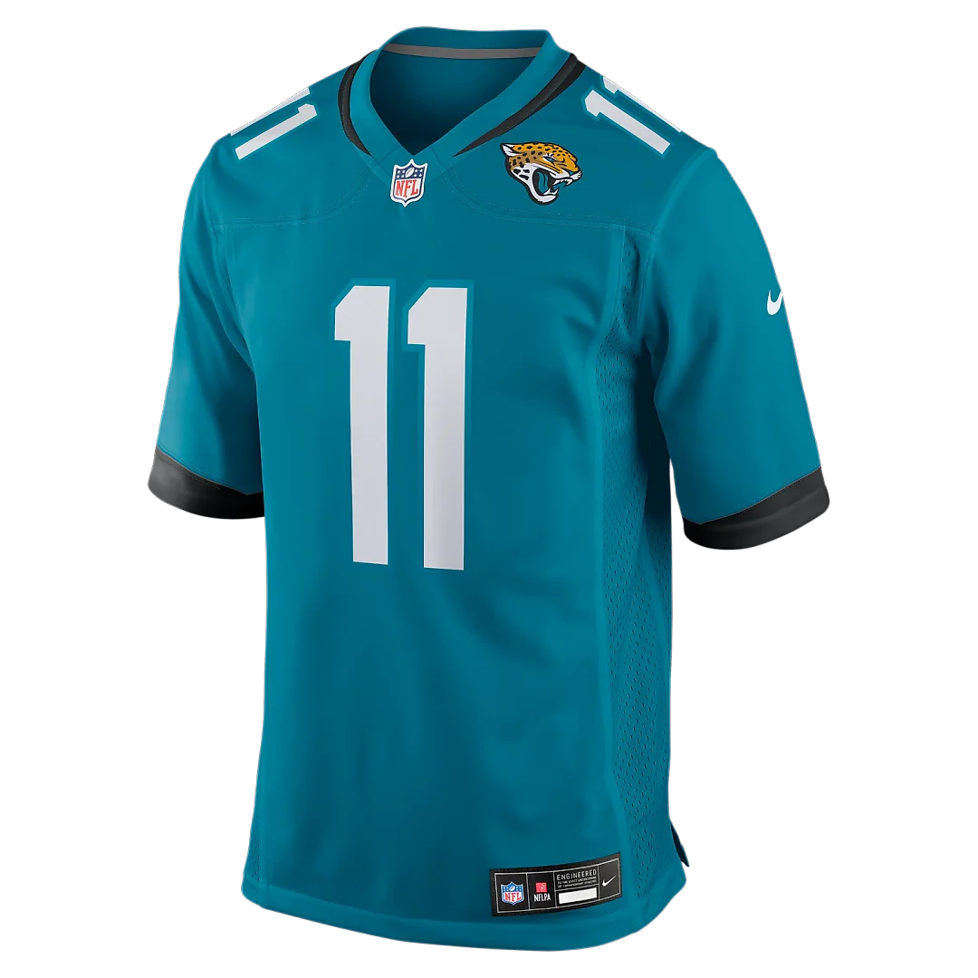 Zennovawear Parker Washington Jacksonville Jaguars Team Game Jersey - Teal