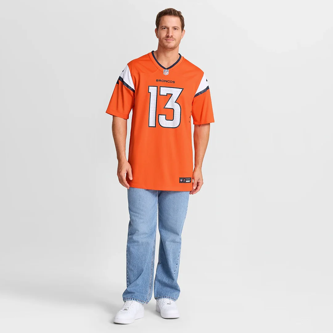 Zennovawear Pat Bryant Denver Broncos Team Game Jersey - Orange