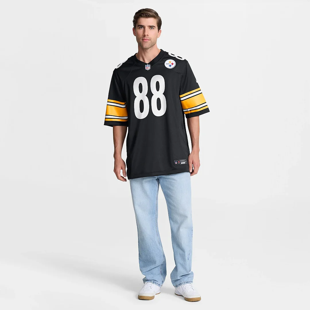 Zennovawear Pat Freiermuth Pittsburgh Steelers Game Jersey - Black