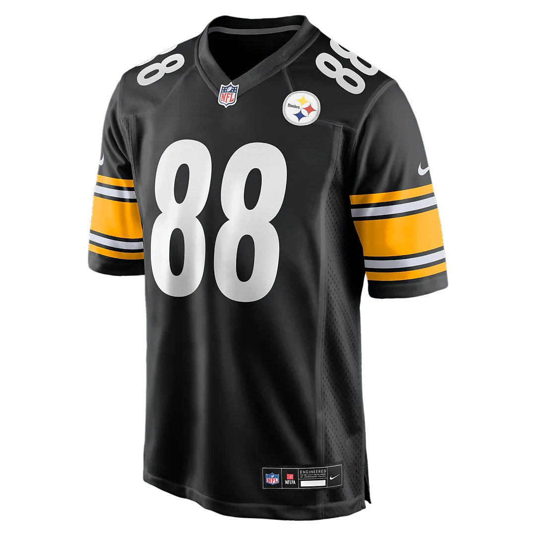 Zennovawear Pat Freiermuth Pittsburgh Steelers Game Jersey - Black