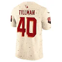 Zennovawear Pat Tillman Arizona Cardinals 2025 Rivalries Collection Stitched Limited Jersey - Natural