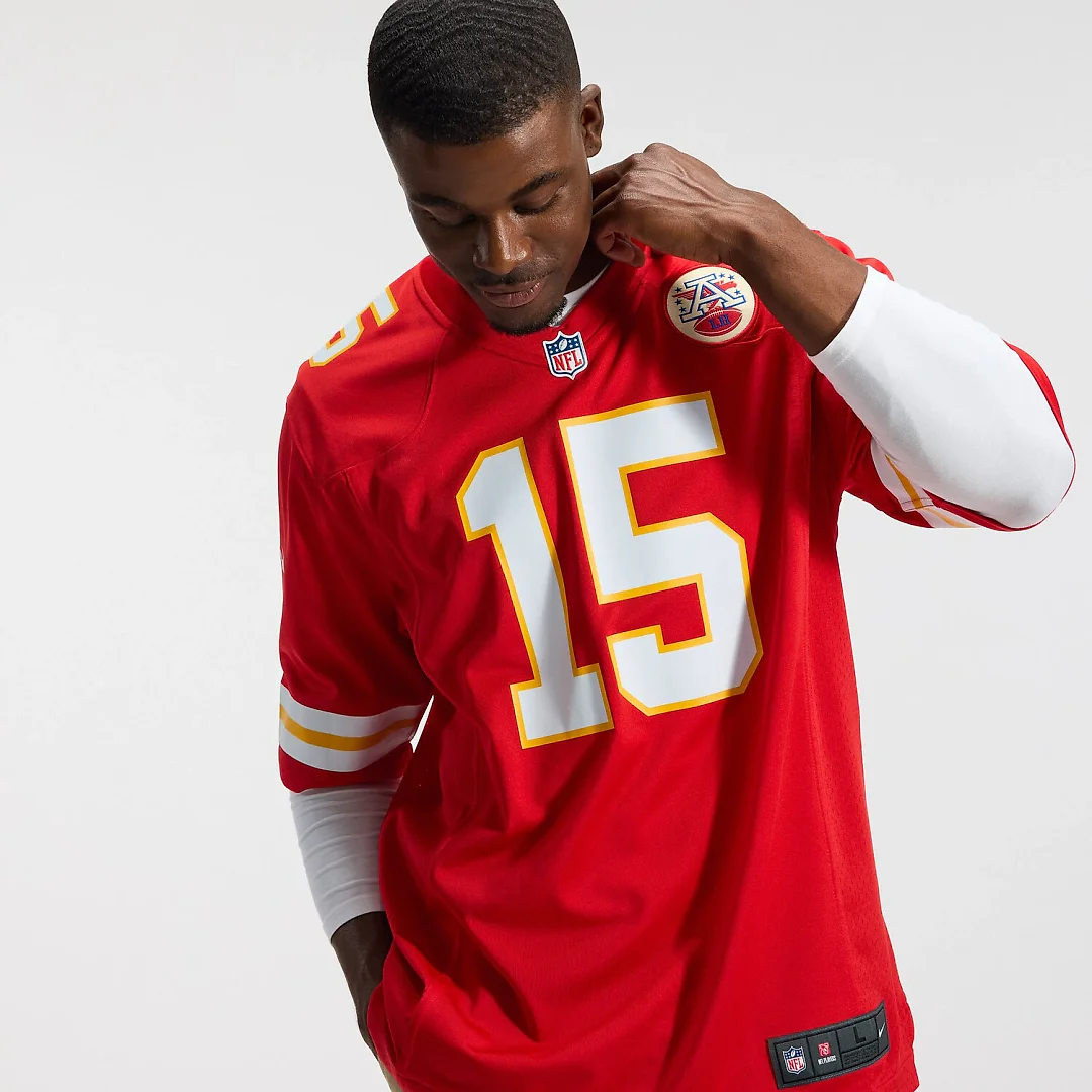 Zennovawear Patrick Mahomes Kansas City Chiefs Game Jersey - Red