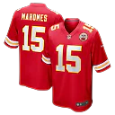 Zennovawear Patrick Mahomes Kansas City Chiefs Game Jersey - Red
