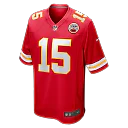 Zennovawear Patrick Mahomes Kansas City Chiefs Game Jersey - Red