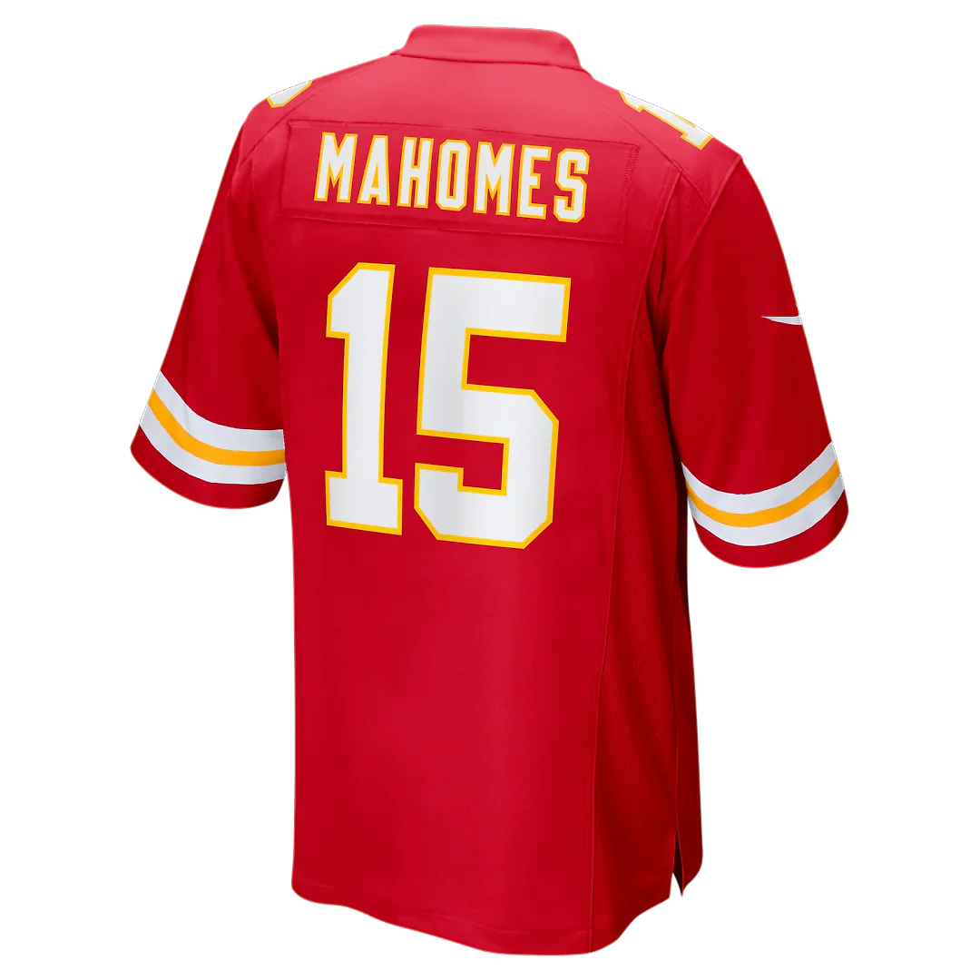 Zennovawear Patrick Mahomes Kansas City Chiefs Game Jersey - Red